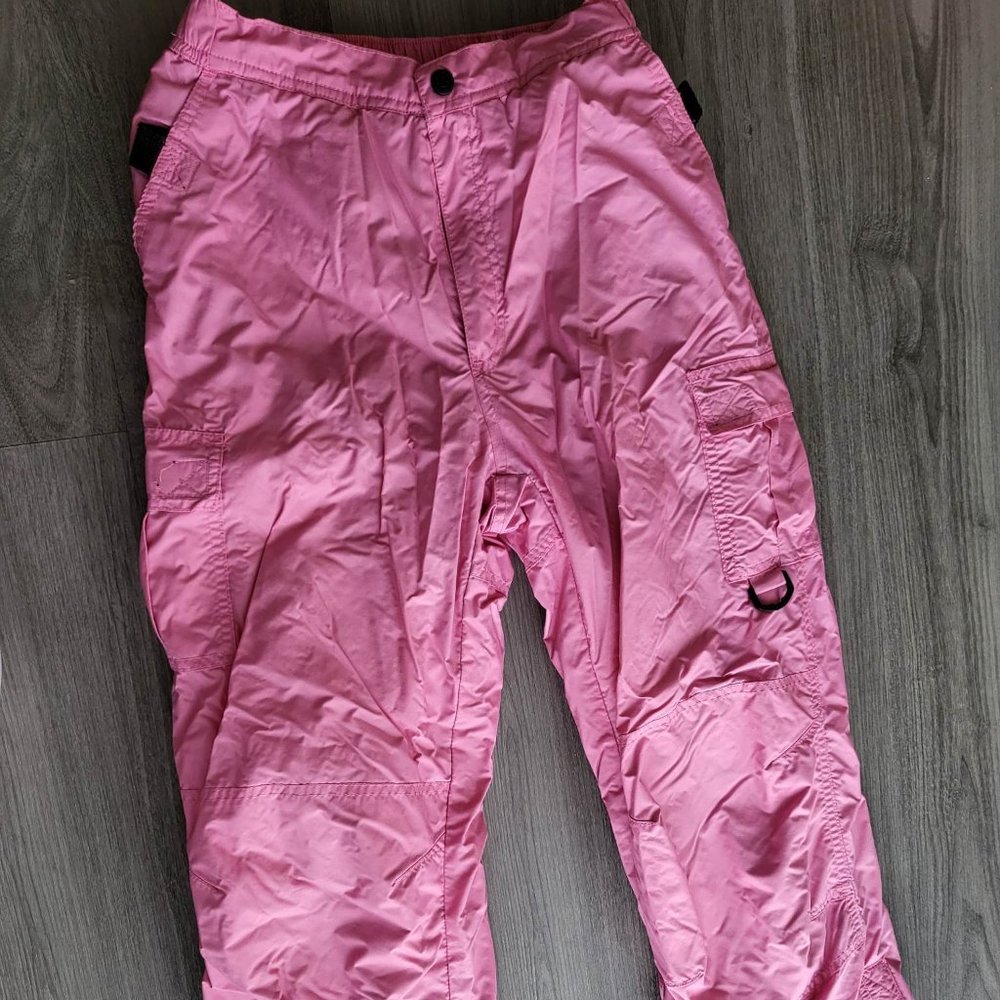Rawik girls pink ski and snowboard pants